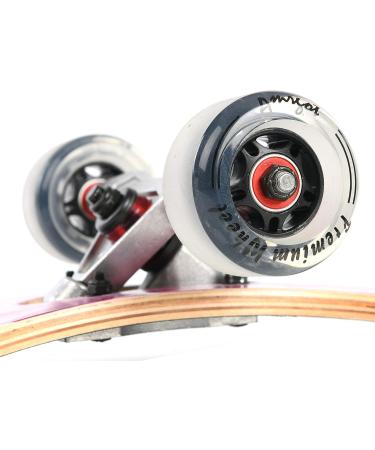 Amrgot 42 inches Complete Longborads Drop Through Deck Concave Cruise Professional Longboards 56 - Buy Online on GoSupps.com