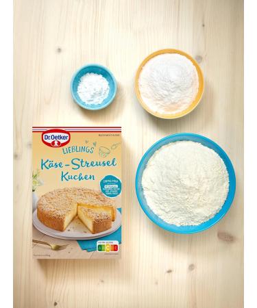 Dr.Oetker Cheese Sprinkles Cake Mix 6-Pack | Creamy Cheesecake Easy Baking 6 x 730 g - International Shipping Available - Buy Online on GoSupps.com