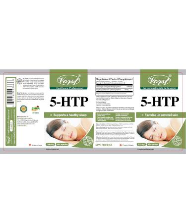 VORST 5HTP 100mg 60 Capsules and Melatonin 10mg 60 Capsules Combo (2 bundle bottles) - Buy Online on GoSupps.com