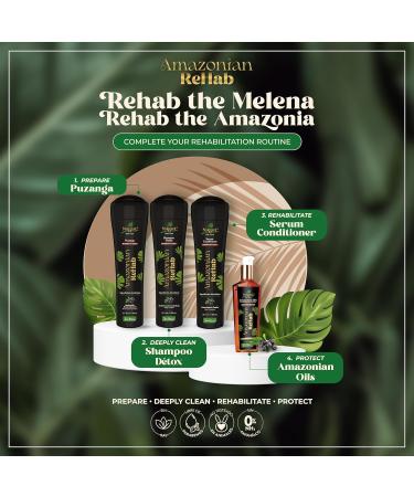 Naissant Amazonian Rehab Hair Care Detox Shampoo - Nourishing & Repairing Shampoo with Muru Muru Cupua u & A a for Lightweight Soft Hair (10.1 fl oz) - International Shipping Available - Buy Online on GoSupps.com