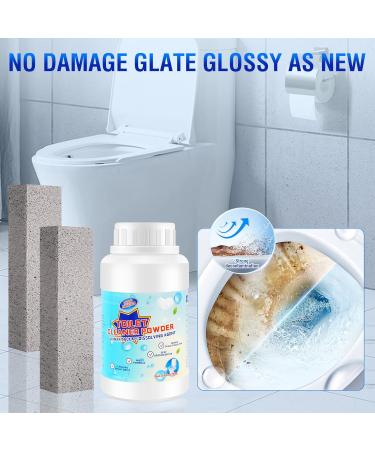 Shop Pumice Stone Toilet Bowl Cleaning Brush - Effortlessly Remove Hard Water Rings & Stains | Perfect for Toilets & Bathrooms - Buy Online on GoSupps.com