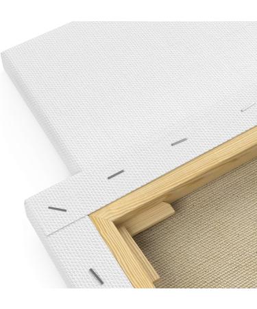 Arteza 12x12 Stretched Canvases for Painting - Pack of 8 | 100% Cotton, Gesso-Primed | Ideal for Acrylic & Oil Painting - Buy Online on GoSupps.com