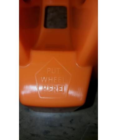 50 Strong Scooter Stand - Interlocking Offset Base - Fits Most Scooters - Stable & Secure - Orange - Buy Online on GoSupps.com