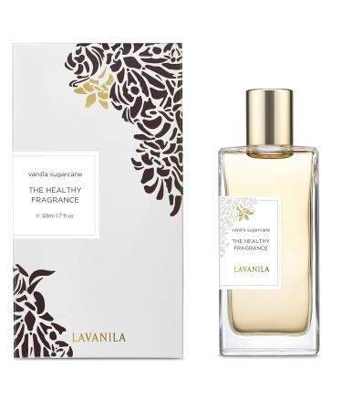 Lavanila Vanilla Sugarcane Scented Perfume for Women 1.7 oz - The Healthy Fragrance Clean and Natural - Buy Online on GoSupps.com