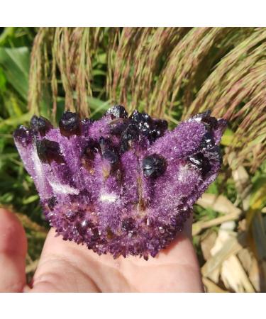 Amethyst Amethyst Cluster Quartz Crystal VUG Specimen 1pc