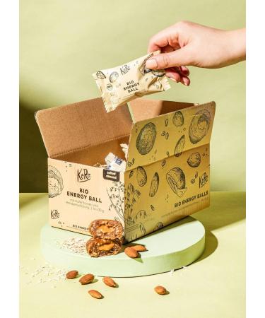 KoRo Energy Ball - Salted Almond 14-Pack | Power Snack for Anytime International Shipping - Buy Online on GoSupps.com