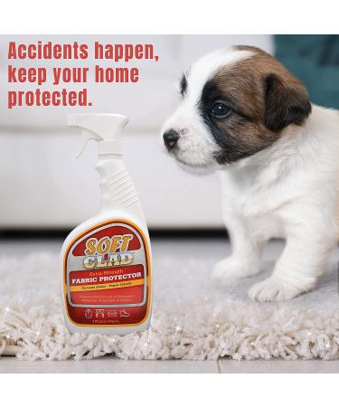 Extra Strength Fabric Protector Spray Prevents Stains and Repels Liquids. SoftClad Safely Guards Furniture, Shoes, Carpet, Upholstery, Suede, Leather, Couch, Canvas and more. Safe for indoor use -32oz - Buy Online on GoSupps.com