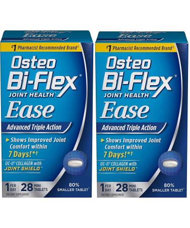 Osteo Bi-Flex Ease Advanced Triple Action, 28 Mini Tablets (Pack of 2)