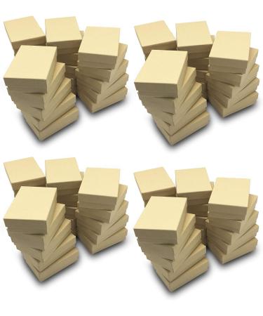 TheDisplayGuys 100-Pack 32 Cotton Filled Cardboard Paper Jewelry Box Gift Case - Kraft Brown (3 1/4 x 2 1/4 x 1) 3 1/4 x 2 1/4 x 1 (32) - Buy Online on GoSupps.com