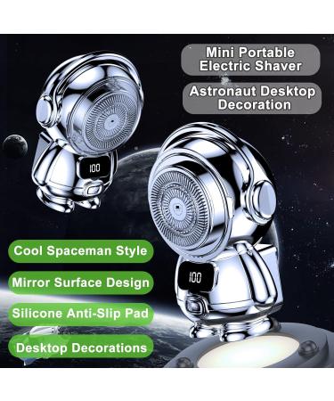 Mini Electric Shaver for Men - Rechargeable Waterproof Portable Rotary Razor | Perfect Christmas & Birthday Gift - Buy Online on GoSupps.com