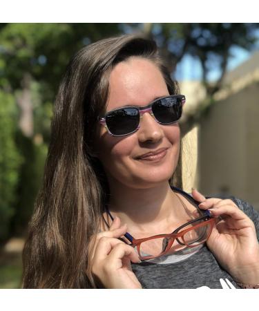 Shop Magz Chelsea Classic Tortoise Havana Reading Glasses - Unisex Neck Hanging Magnetic Readers - International Shipping Available - Buy Online on GoSupps.com