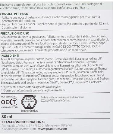 Aromaforce Balsamo Respirator 80Ml Prana - Buy Online on GoSupps.com