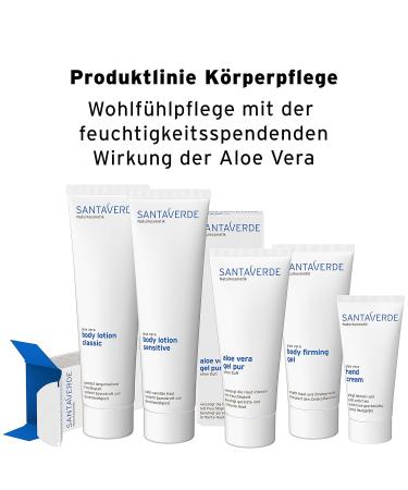 Santaverde Aloe Vera Gel Pure - Moisturizing & Cooling Light Gel for All Skin Types | Fragrance-Free Vegan 100ml - Buy Online on GoSupps.com