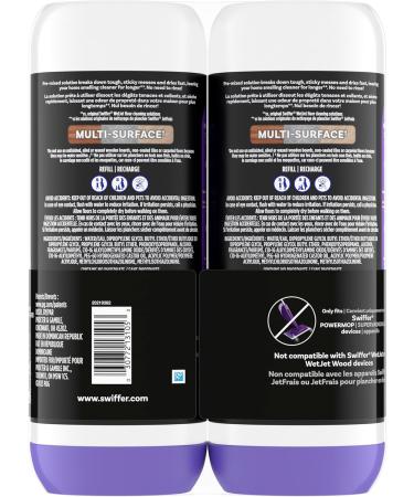 Swiffer PowerMop Floor Cleaning Solution with Unstopables Fresh Scent 1.5 L (2 Packs of 750 mL Each) - Buy Online on GoSupps.com