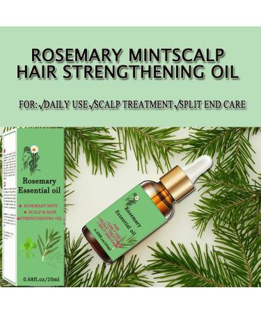 Trendyfave Rosemary Oil For Hair Growth Nourishes Hair Care Essential Oil Anti Frizz Hair Serum Ginger Hair Oil for Dry Damaged Hair | Repairs Smoothens Revitalizes Your Hair - for All Hair Types - Buy Online on GoSupps.com