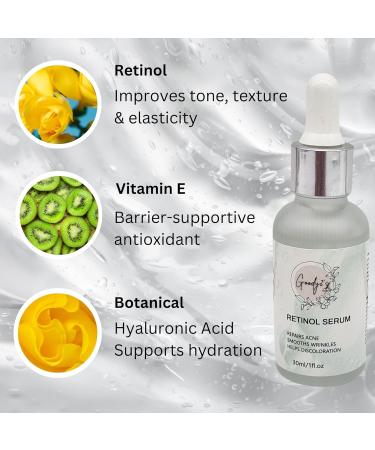 Buy Goody2 Retinol Serum - Anti-Aging Face Serum with Hyaluronic Acid & Vitamin E - 1 fl oz | International Shipping Available - Buy Online on GoSupps.com