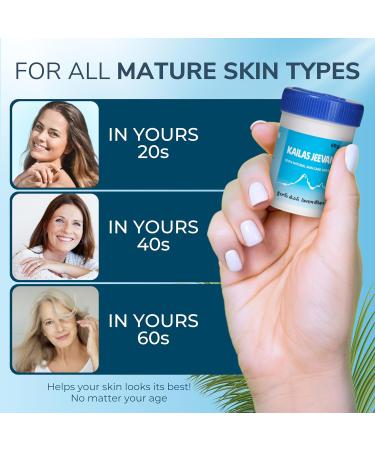 Kailas Jeevan Herbal & Natural Skincare Cream - 100% Natural Face Cream Chemical-Free Cream Skin Moisturizing Cream Cracked Heels & Skin Soothing Cream Skin Nourishing & Hydrating - 60g (1 Pack) 2 Ounce (Pack of 1) - Buy Online on GoSupps.com