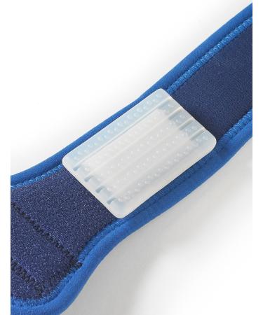 Neo-G ITB Band Knee Strap - Adjustable Compression Support for Jumpers Knee, Tendonitis, Joint Pain - Ideal for Basketball, Running, Soccer, Tennis - Class 1 Medical Device - Blue - Buy Online on GoSupps.com
