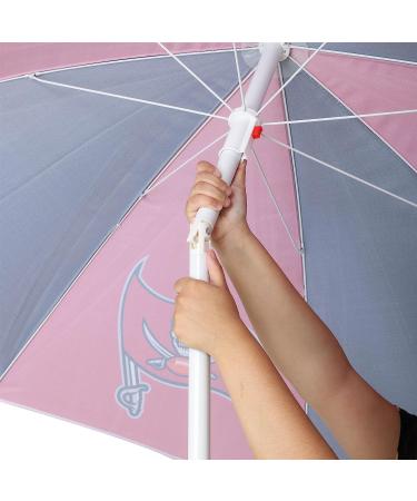 FOCO Tampa Bay Buccaneers NFL Beach Umbrella - Buy Online on GoSupps.com