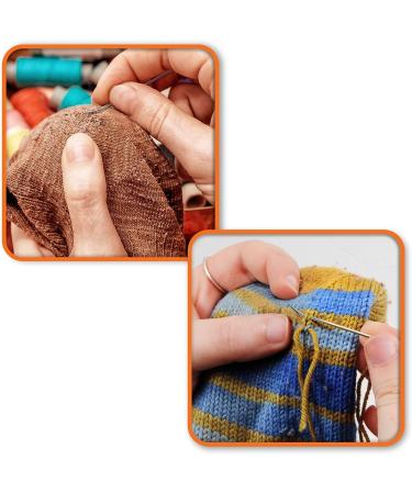 ZP Crafts Upholstery Repair Kit - 12 Heavy Duty Hand Sewing Needles - Buy Online on GoSupps.com