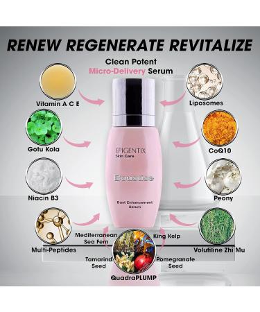 BOUSTISE Breast Enhancement Cream - Lift Firm & Volume | 12+ QuadraPLUMP Formula for Fuller Rounder Cleavage - 2.7 Oz - Buy Online on GoSupps.com