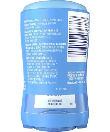 Secret Invisible Solid Antiperspirant and Deodorant Baby Powder Twin Pack 45 g Baby Powder 45g- 2 Pack - Buy Online on GoSupps.com