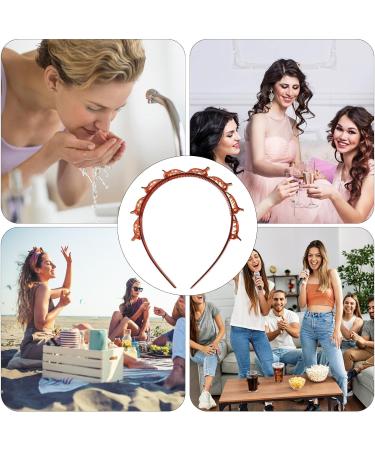 Double Bangs Hairstyle Hairpin - Fashion Headband with Clips | Professional Toothed Headband Braid Tool Teeth Comb Hair Hoop Headband with Clips Attached Multi-Layer Hollow Woven Headbands Red - Buy Online on GoSupps.com