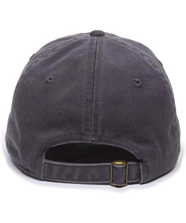 Outdoor Cap Mountain Dad Hat - Charcoal | Unstructured Soft Cotton | One Size - Buy Online on GoSupps.com