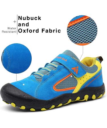Mishansha Kids Hiking Shoes - Anti-Collision Sneakers 13 Little Kid - Blue - Buy Online on GoSupps.com