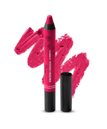 Faces Ultime Pro Matte Lip Crayon-Irresistble Pink 2.8 G