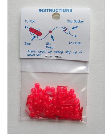 JS Bobber Stops and Beads - Three Hole - Pack of 50 - Fishing Stops & Beads - Buy Online on GoSupps.com