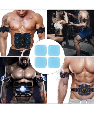 Vossot 12-Pack Gel Pads for EMS Trainers | Replacement Hydrogel Pads for Belly & ABS Muscle Stimulators - Buy Online on GoSupps.com