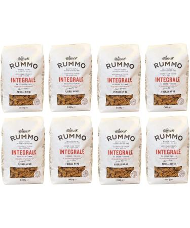Rummo Wholemeal Pasta Trial Pack 8 Mixed Pasta + 8 Italian Fusilli Pasta (16 x 500 g) - Buy Online on GoSupps.com