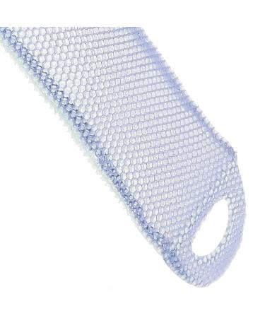 Supracor Spa Body Exfoliator Sponge | Antibacterial Bath and Face Scrub (Purple/Green) - Buy Online on GoSupps.com