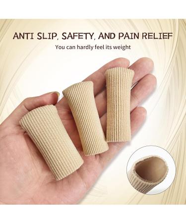 10 Pieces Gel Toe Protective Caps - Silicone Toe Protection for Corns Calluses & Blisters - Men's & Women's Sizes S M L - Comfortable Foot Care - Buy Online on GoSupps.com