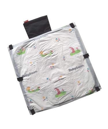 Portable Wickelquick Diaper Pad Bag - One-Handed Use Safe Roll Out 4 Pockets Washable - Black - Buy Online on GoSupps.com