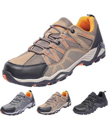 Rytejfes White Men's Sport Shoes - Comfortable Gym Sneakers Slipproof & Waterproof Fitness Footwear Casual Damping Running Shoes Size 46 EU - Buy Online on GoSupps.com