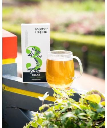 Mother Cuppa Relax Blend Herbal Tea for Women Blend 3 14 Bags - Buy Online on GoSupps.com