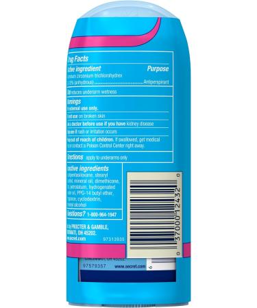 Secret Anti-Perspirant Deodorant Invisible Solid Powder Fresh Twin Pack - 5.20 oz - Buy Online on GoSupps.com