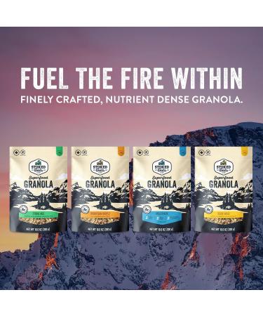 Stoked Oats Granola - Bucking-Eh (6 Pack) High Protein Less Sugar Superfood Breakfast - Gluten Free High Fibre Non GMO (300g per box) Bucking-Eh 300 g (Pack of 6) - Buy Online on GoSupps.com