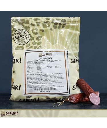 Safari Drywors Spice - Ready-to-Eat South African Food - Delicious Sausage Seasoning - 1kilogram - Buy Online on GoSupps.com