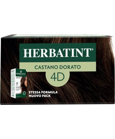  Herbatint Herbatint 4D Permanent Hair Color Gel Golden Brown - 170 ml | Ammonia-Free 100% Gray Coverage | For Sensitive Skin with 8 Natural Organic Extracts - Buy Online on GoSupps.com