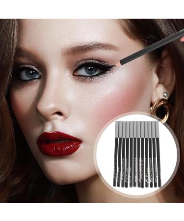 Lot de 12 Crayons Sourcils Noirs Imperm ables et Compacts Stylo Eyeliner Pr cis en Bois pour Maquillage des Yeux Accessoires Maquillage Femme pour Contour des Yeux et Quotidien - Buy Online on GoSupps.com