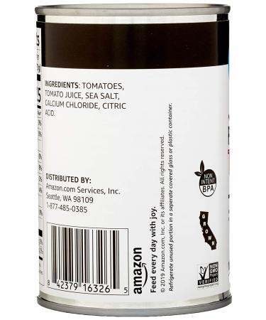 Happy Belly Whole Peeled Tomatoes 14.5 oz - Amazon Brand - Buy Online on GoSupps.com