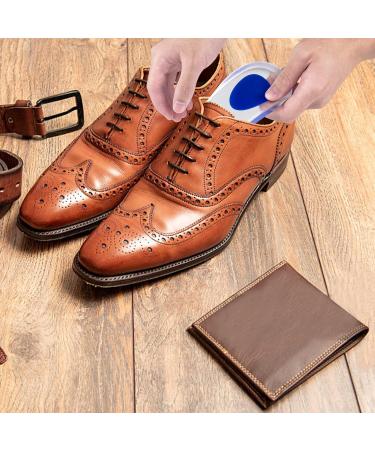 NewPop Heel Spur Inserts - Gel Silicone Cushions for Plantar Fasciitis Relief | Orthopedic Heel Pillows (34-39) - Buy Online on GoSupps.com