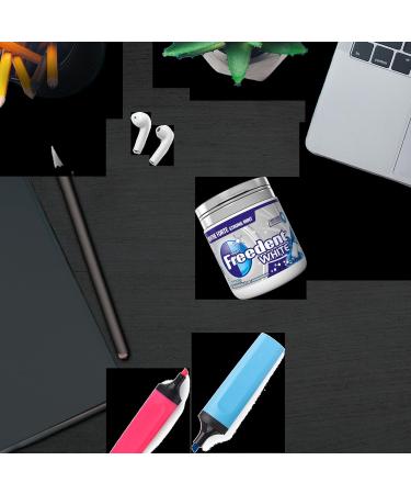FREEDENT WHITE - Chewing-Gum Menthe Forte - Sans Sucres - Bo te de 60 drag es - 84g Menthe Forte 60 unit (Lot de 1) - Buy Online on GoSupps.com
