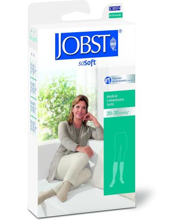 Buy JOBST soSoft Knee High Compression Socks - 20-30 mmHg | BSN Medical | Black Brocade | International Shipping - Buy Online on GoSupps.com