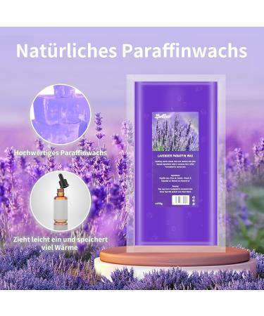  AYITOO AYITOO Lavender Paraffin Wax 2700g Paraffin Wax for Hands and Feet Beauty Treatments Paraffin Wax - Buy Online on GoSupps.com