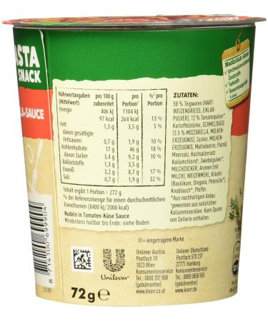 Buy Knorr Snack Bar Noodles & Spaghetti Bolognese Set - 16 Pack (Tomato Mozzarella & Bolognese) - International Shipping Available - Buy Online on GoSupps.com