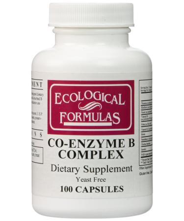 Ecological Formulas/Cardiovascular Res. - Co-Enzyme B Complex - 100 Caps.
